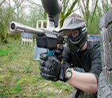 Paintball no Centro de Curitiba
